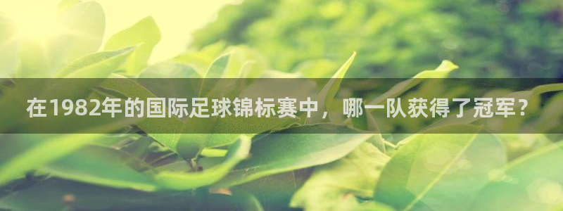 易游体育菲戈：在1982年的国际足球